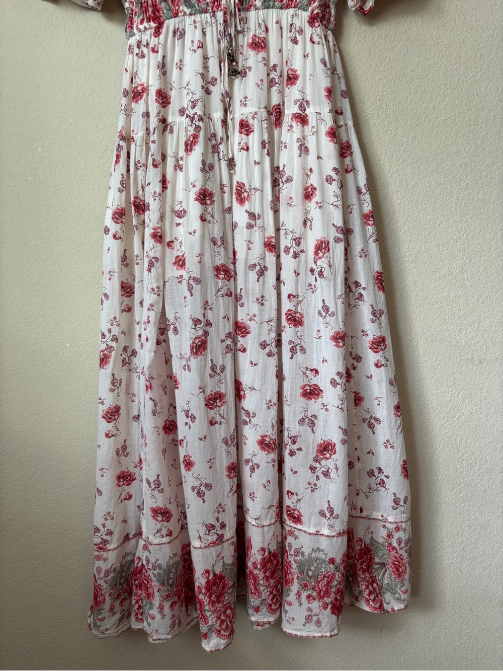 Free People Boho Cottagecore Prairie Floral Lysette Maxi Dress - Picture 7 of 15